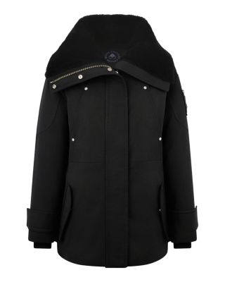 Aurora Shearling Trim Down Jacket