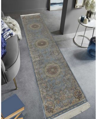 MINK HOME Majestic Elegance Tabriz Runner Area Rug, 2'3" x 10'