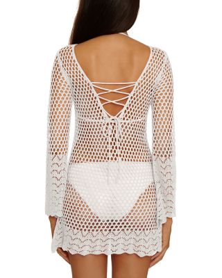 Treasure Island Crochet Swim Cover-Up Tunic