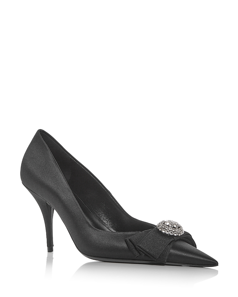 Balenciaga Women's Avenue Palazzo Pointed Pumps