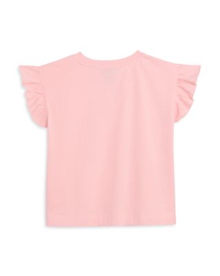 Girls' Ruffled Sleeve Tee, Little Kid, Big Kid - Exclusive