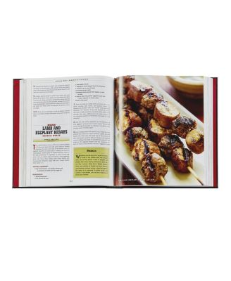 The Barbecue Bible Leather Bound Book