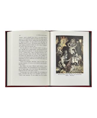  A Christmas Carol Classic Heirloom Leather Bound Book