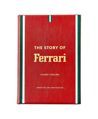 The Story of Ferrari Leather Bound Book