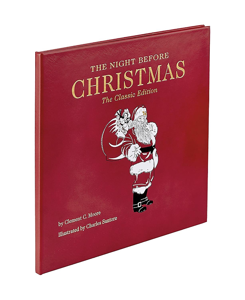Graphic Image The Night Before Christmas Classic Children's Leather Bound Book