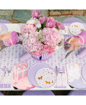  Pony Tales Cowgirl Horseshoe Print Petite Paper Napkins, Set of 16