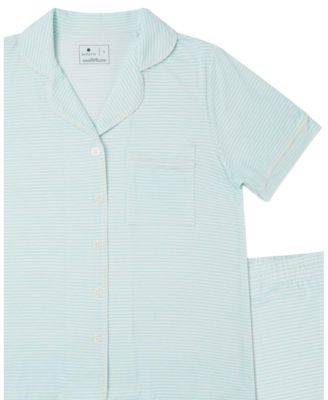 Cloud Stripe Bamboo Pajama Set