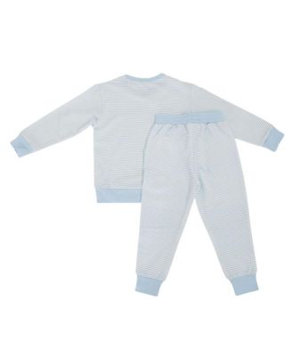  Boys' Seaside Stripe Little Lounger Bamboo Sweatsuit - Baby, Little Kid