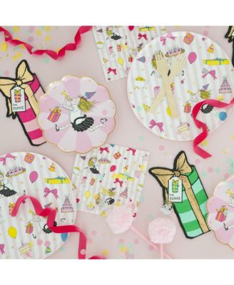  Eloise at the Plaza Birthday Pattern Large Paper Napkins, Set of 16