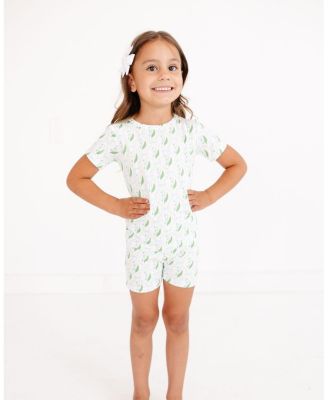  Girls' Bluebell Bows Pajama Set - Baby, Little Kid