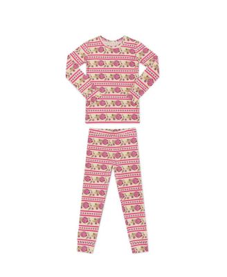  Girls' Pomegranate Soiree Pajama Set - Baby, Little Kid