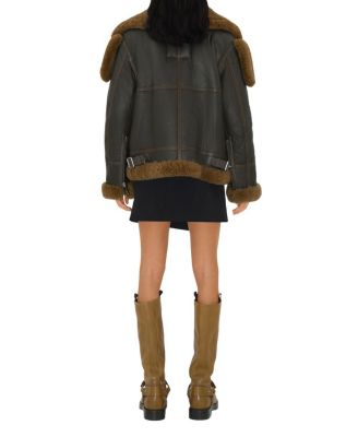 Shearling Aviator Jacket