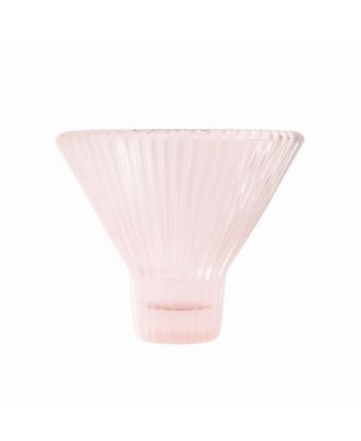  Pressed Pink Martini Glasses, Set of 4