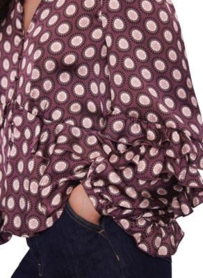 Women's Geometric Print Top