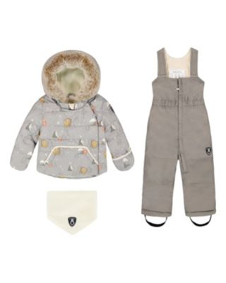  Boys' Two-Piece Snug Snowsuit - Baby, Little Kid