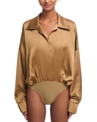 Oversized Shirt Bodysuit
