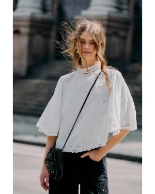 Eyelet Top