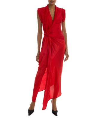 Asymmetric Twist Dress