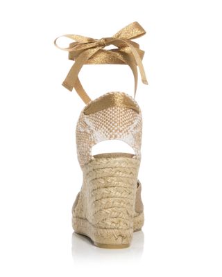 Women's Carina Ankle Tie Espadrille Wedges
