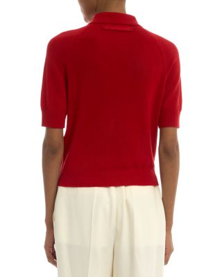 Polo Collar Merino Wool Shirt