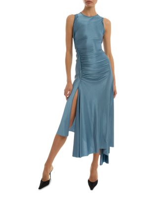 Sleeveless Twist Midi Dress