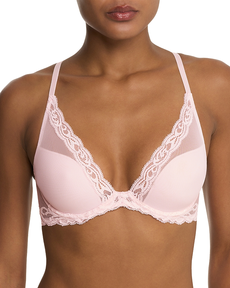 Natori Feathers Contour Plunge Bra
