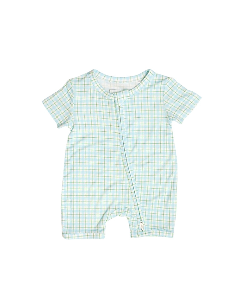 Motette Boys' Grass Picnic Bamboo Sleeper - Baby In Green
