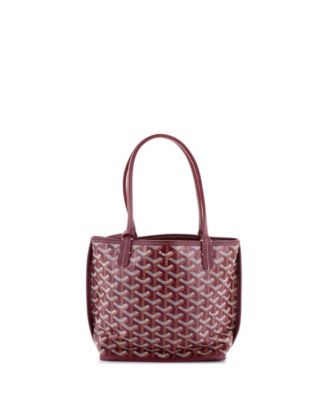 Mini Anjou Reversible Tote Coated Canvas