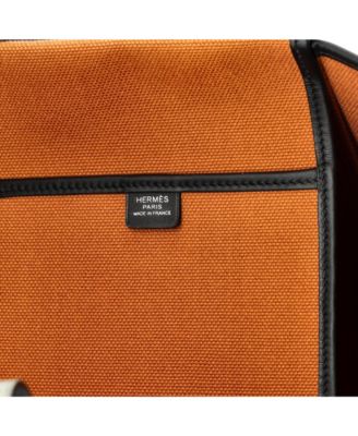 27 Etriviere Pocket Tote Toile and Leather