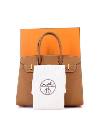 Birkin 30 Handbag Brown Epsom with Gold Hardware