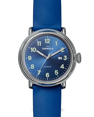 Runwell Detrola 3HD Rubber Strap Watch, 41mm