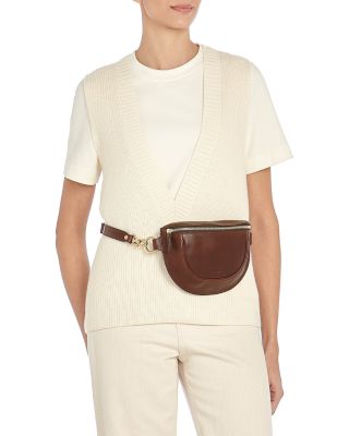 Oliveta Leather Belt Bag