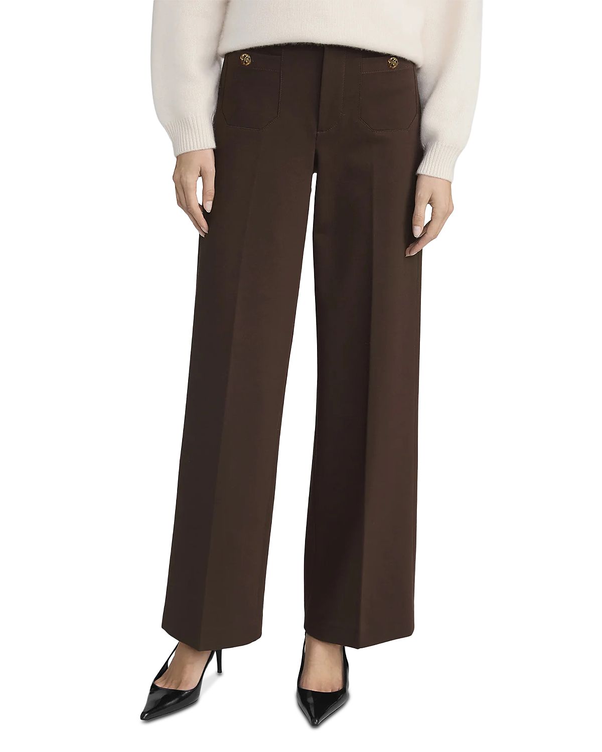 Frame The Pixie Slim Palazzo Pants