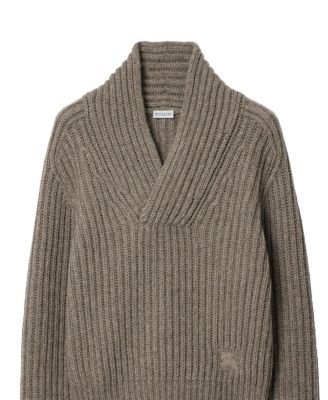 Shawl Collar Wool Sweater