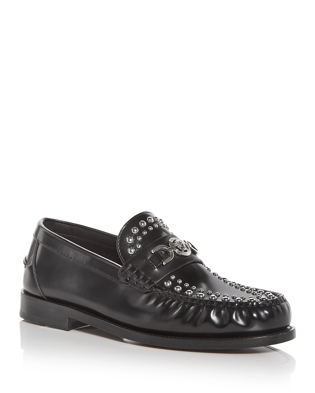 Versace Men's Medusa 95 Embellished Loafers
