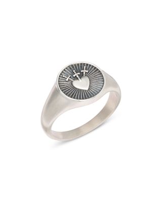 Men's Sorrow Signet Ring