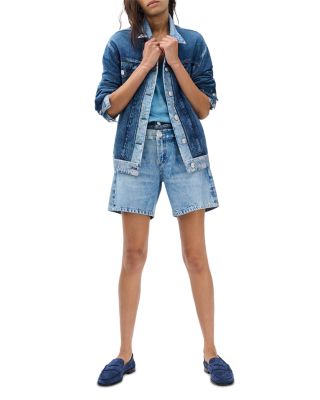 Miramar Combo Terry Oversized Trucker Jacket