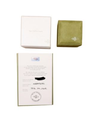 Vintage Alhambra 18k White Gold Pendant