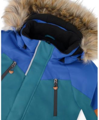  Boys' Two-Piece Play Colorblocked Snowsuit - Little Kid