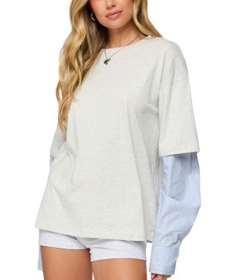 Tailor Oversized Layered Top