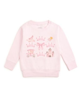 Girls' Princess Cutie Sweatshirt - Baby, Little Kid, Big Kid