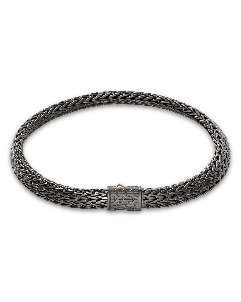 John Hardy Men’s Dark Silver Icon Heritage Link Bracelet