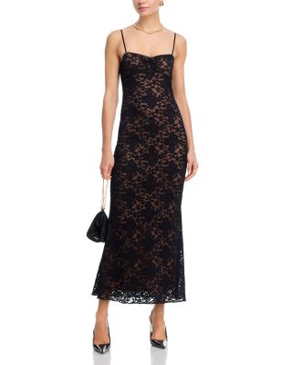 Stretch Lace Maxi Dress - Exclusive