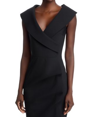 La Petite Robe Draped Faux Wrap Dress - Exclusive