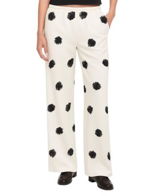  Embellished Bootcut Pants