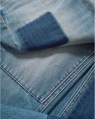 Dylan High Rise Straight Ankle Jeans in Time Lapse