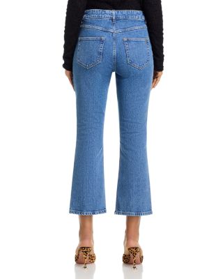 Stevie Cropped Jeans in Blue Mirage