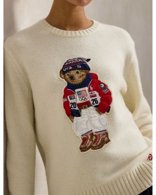 Team USA Unisex Polo Bear Sweater