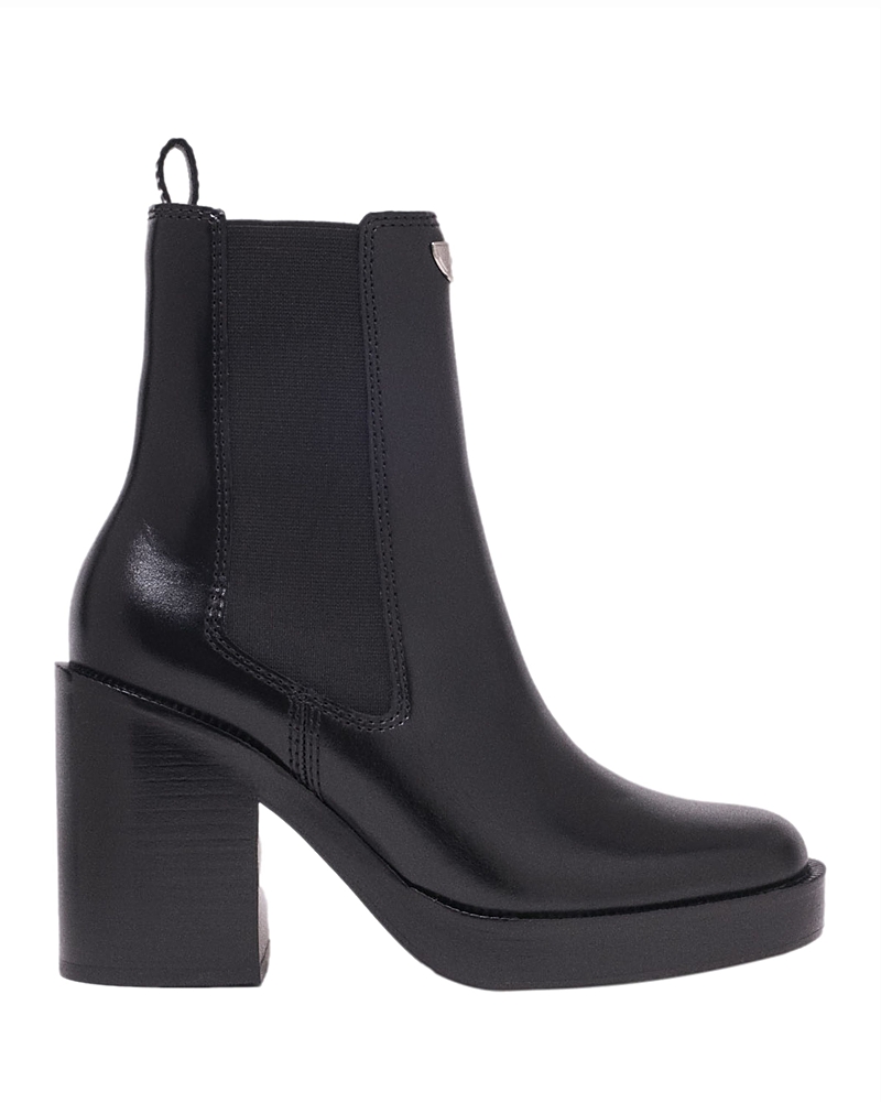 Maje Women's Leather Chelsea Boots