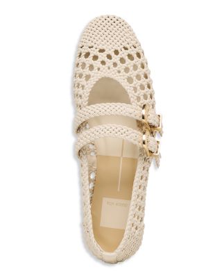 Women's Baylee Woven Leather Flats